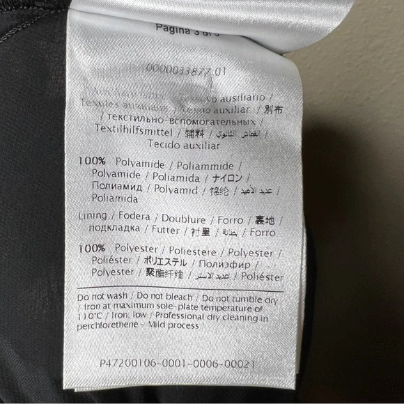 RED VALENTINO Black Vertical Mesh Stripe Skirt - Sz US 0 / IT 38 / XS - Picture 7 of 11